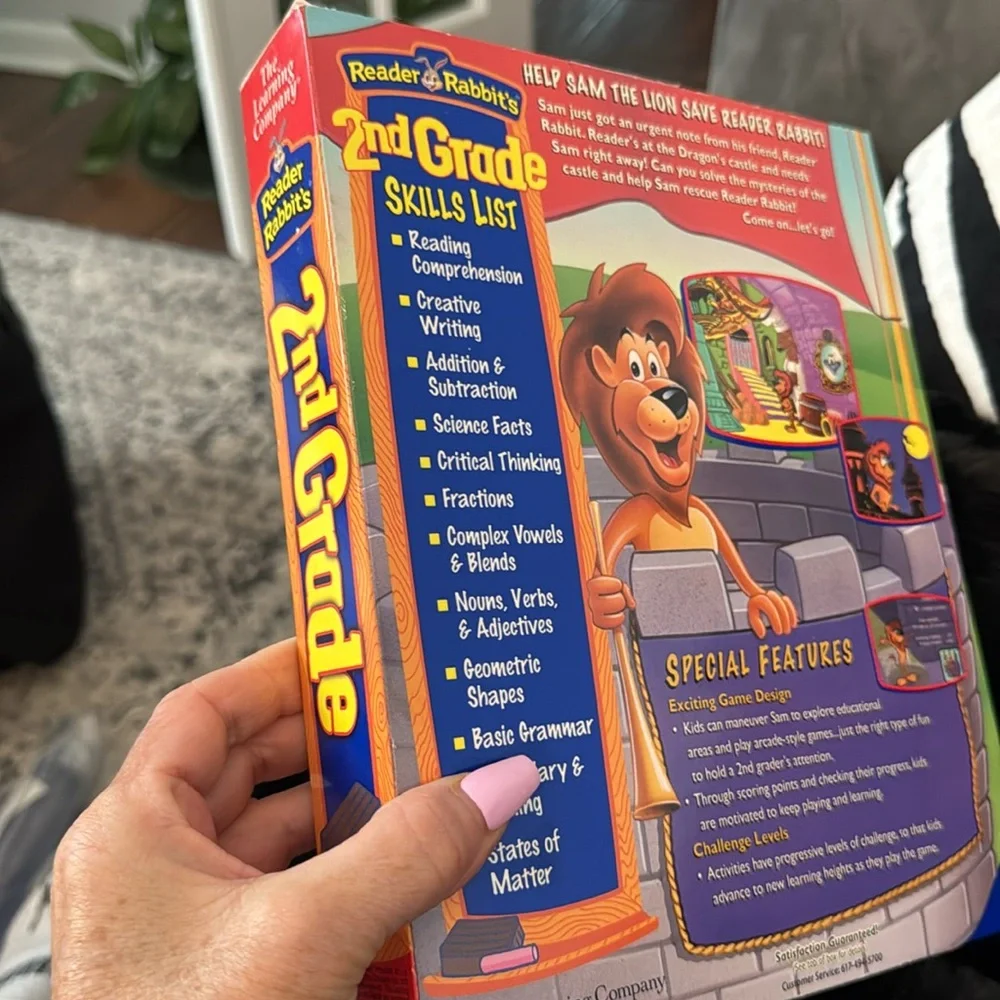 Reader Rabbit’s 2nd Grade Learning System Software by The Learning Company